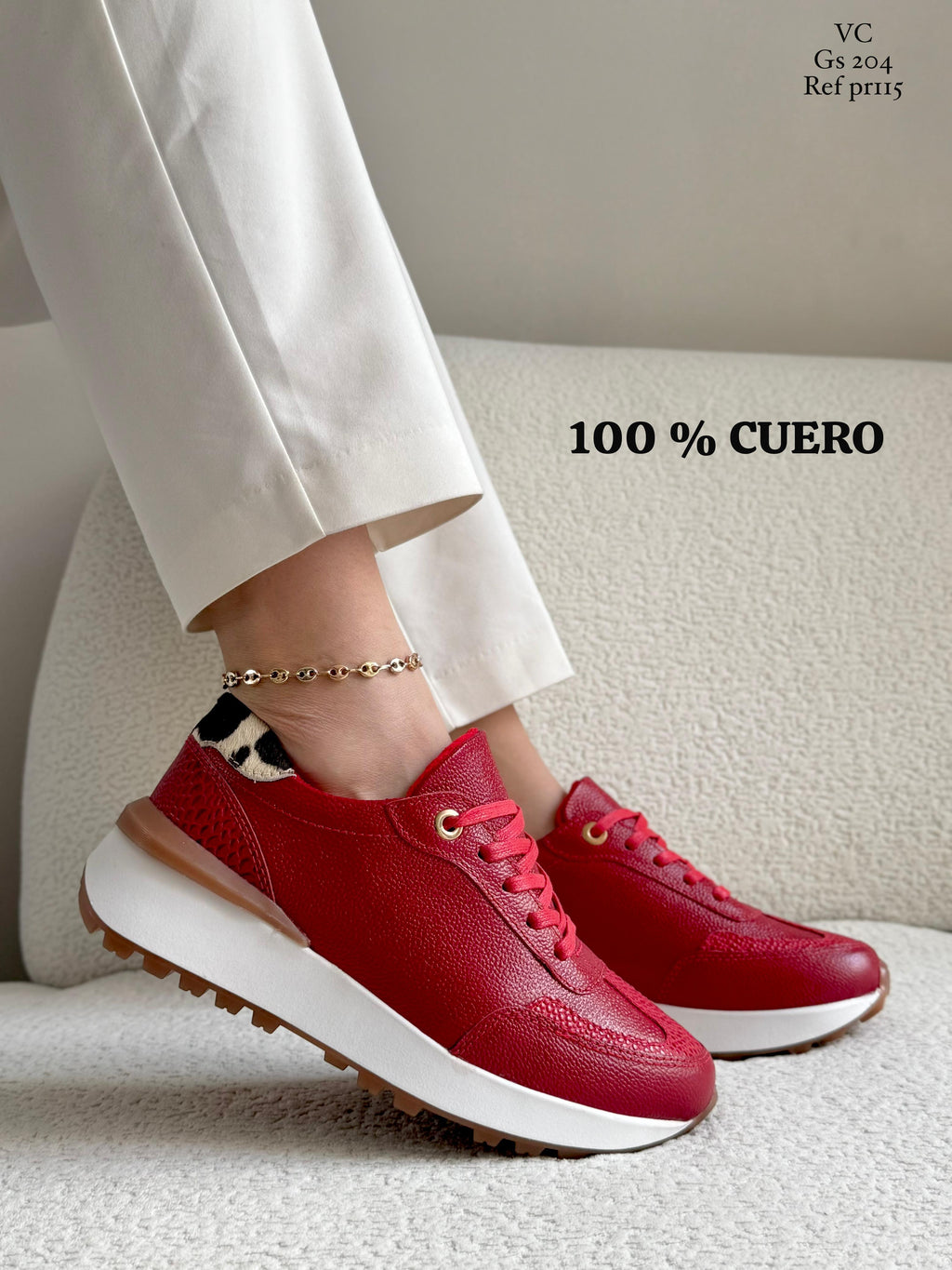 CALZADO PARA DAMA 100% CUERO