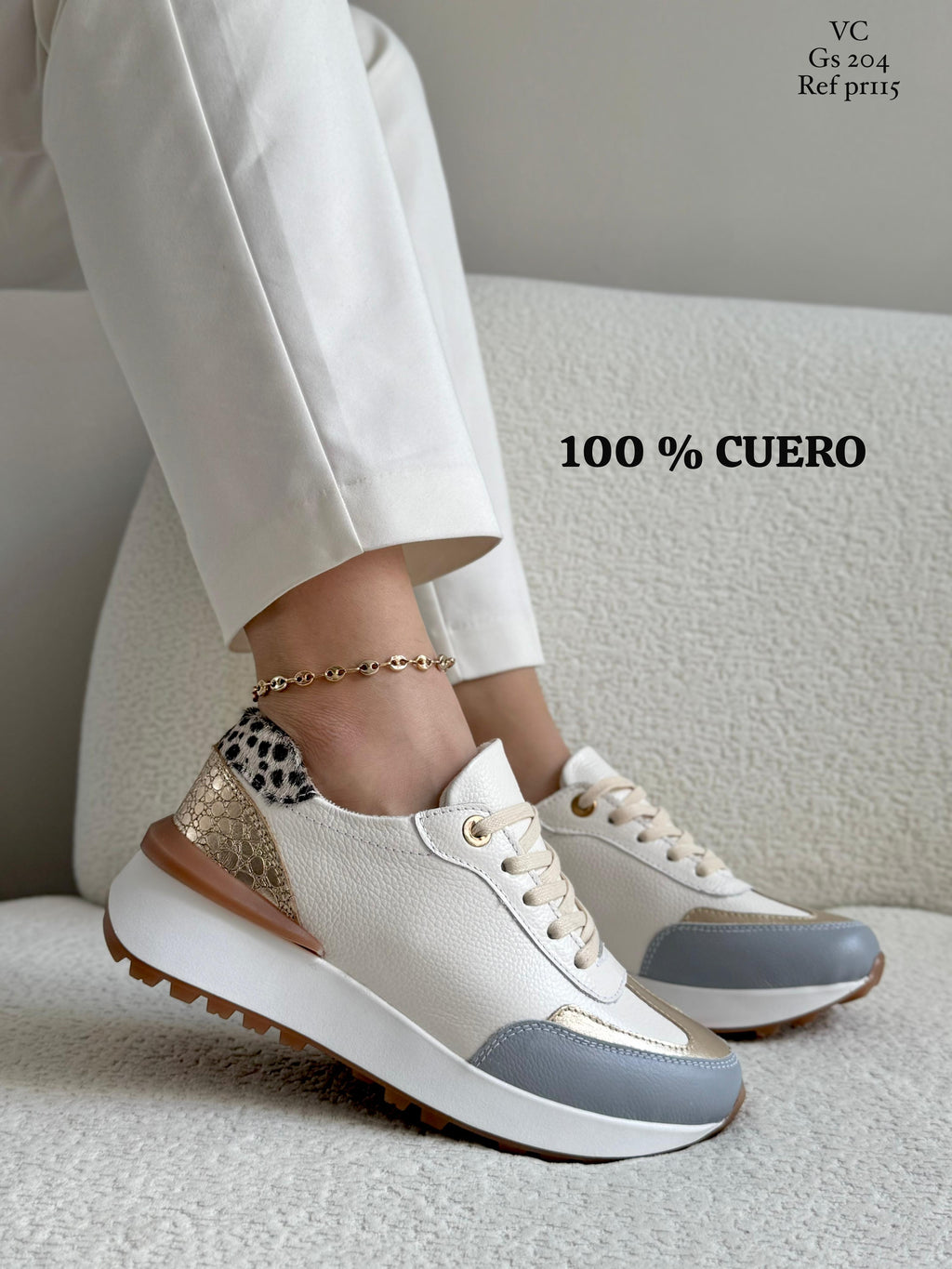 CALZADO PARA DAMA 100% CUERO