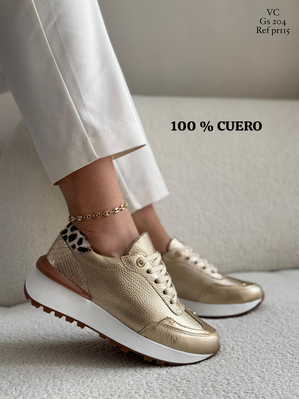 CALZADO PARA DAMA 100% CUERO