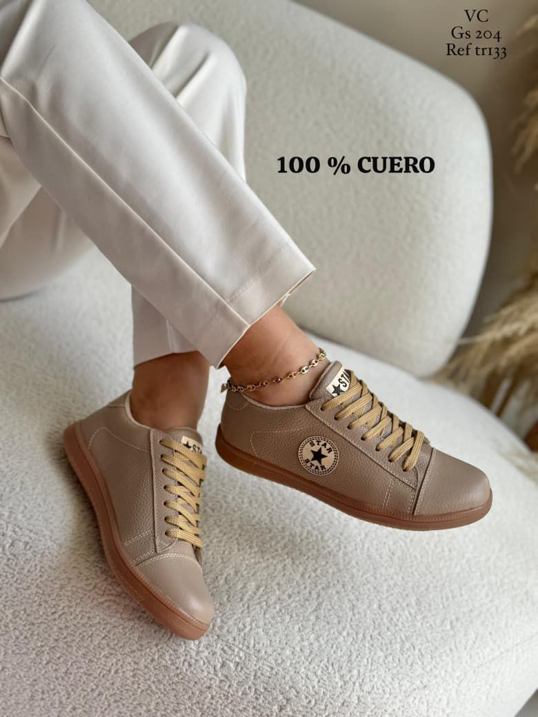 CALZADO PARA DAMA 100% CUERO