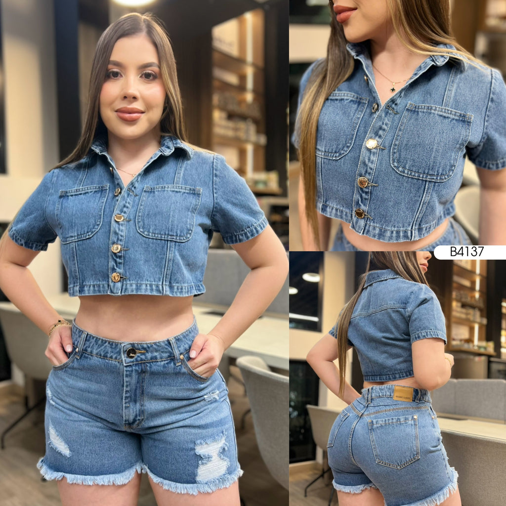 CONJUNTO DENIM