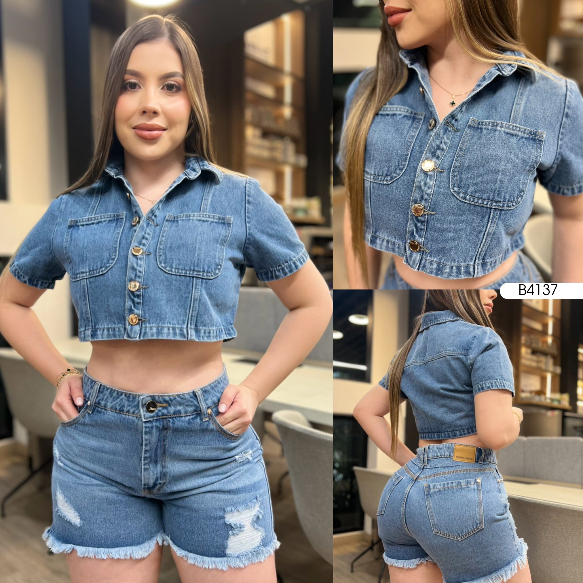 CONJUNTO DENIM